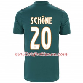 Maillot/Tenue Ajax Amsterdam Lasse Schöne 20 Extérieur 2019/2020